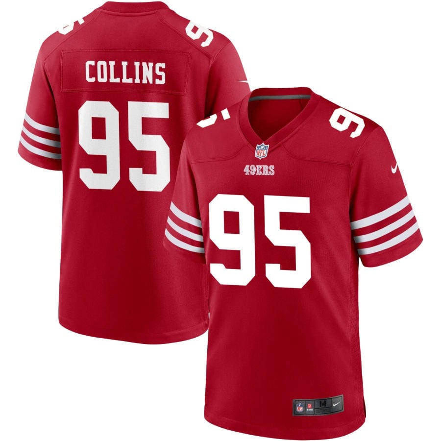 Alfred Collins San Francisco 49ers 2025 Jersey - Scarlet
