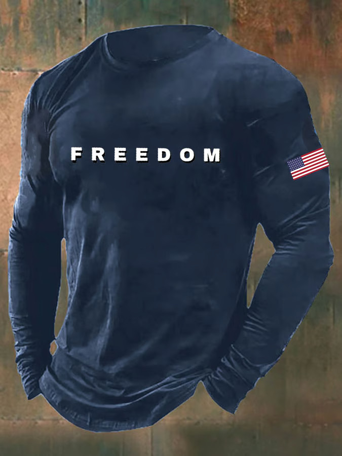 All American Halftime Show Merch Freedom Long Sleeve Shirt Charlie Kirk Merch Turning Point Shirt - Image 2