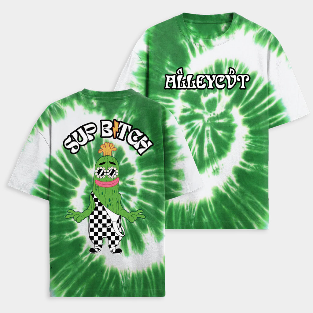ALLEYCVT Merch 2026 Pickle T-Shirt Sup Btch Tie Dye Shirt Gifts Ideas For Friends