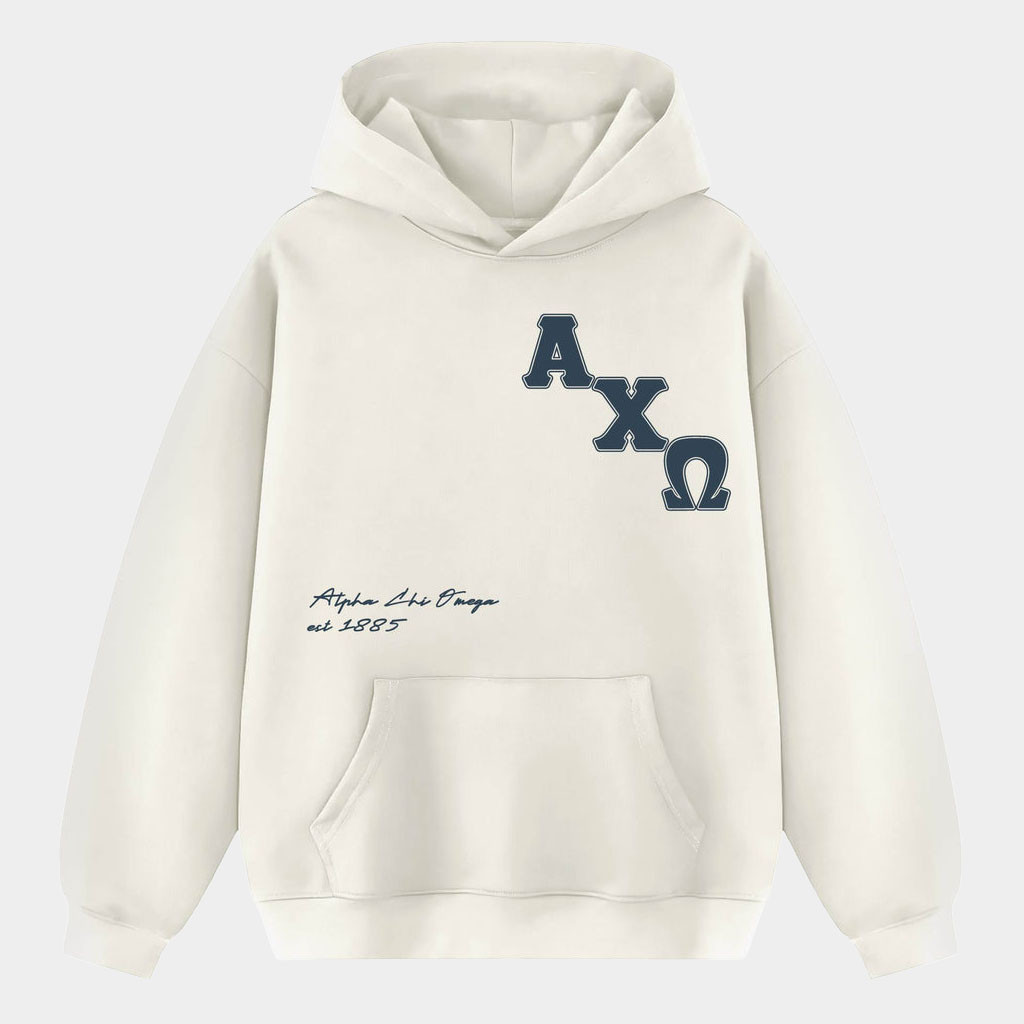 Alpha Chi Omega Merch 2026 Varsity Dreams Sorority Hoodie Presents For Girlfriend