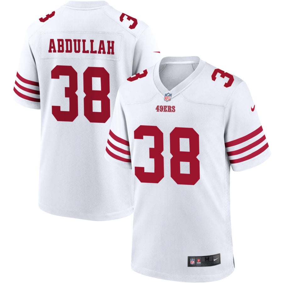 Ameer Abdullah San Francisco 49ers 2025 Game Player Jersey - White