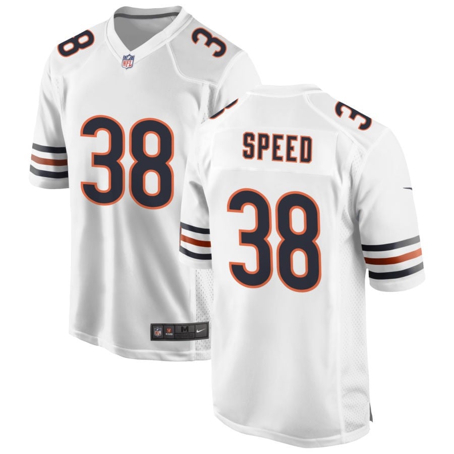 Ameer Speed Chicago Bears 2025 Game Jersey - White