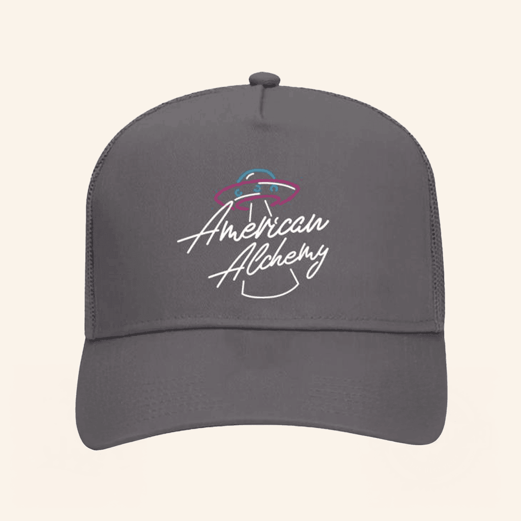 American Alchemy Merch American Alchemy Trucker Hat Gifts For Husband