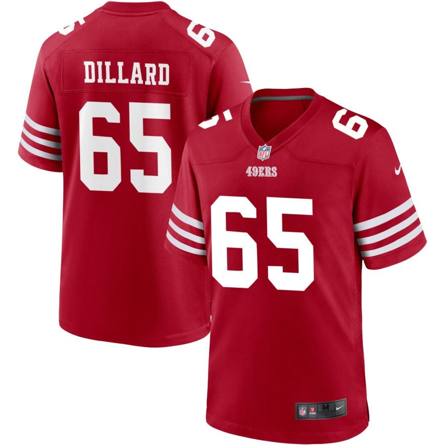 Andre Dillard San Francisco 49ers 2025 Jersey - Scarlet