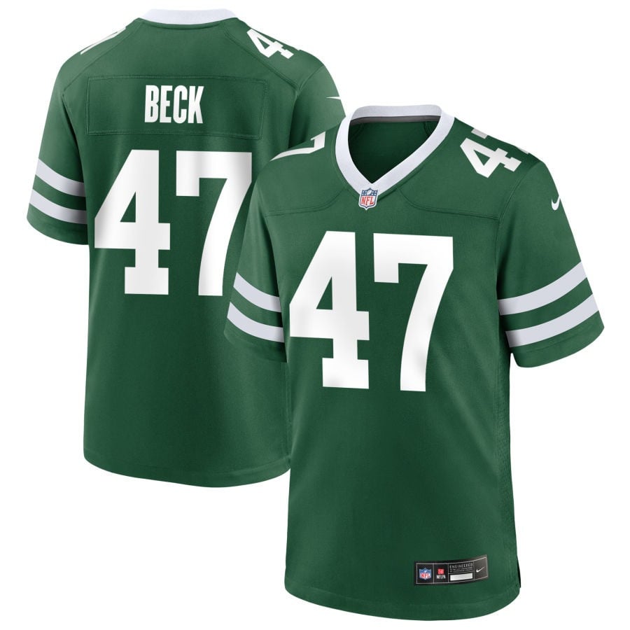 Andrew Beck New York Jets 2025 Game Jersey - Legacy Green