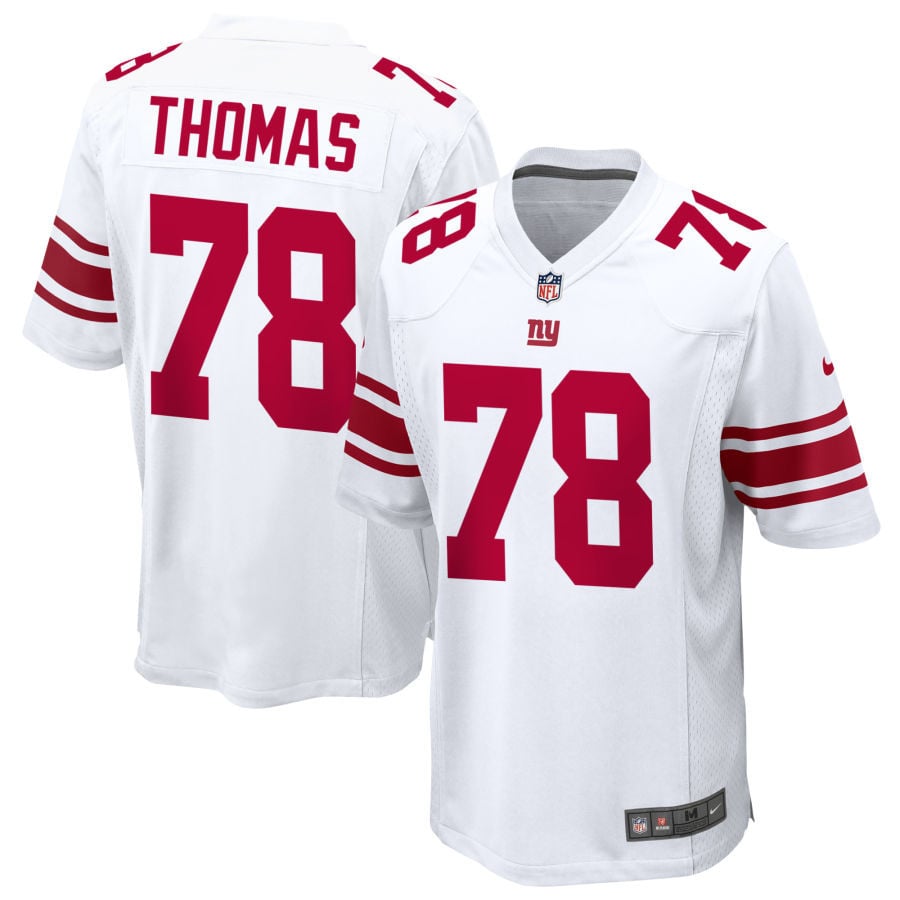 Andrew Thomas New York Giants 2025 Game Jersey - White