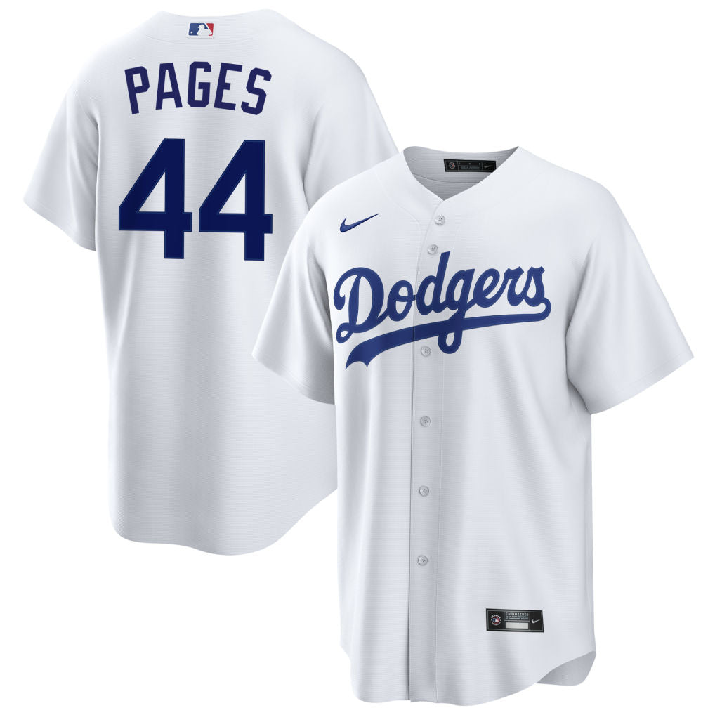 Andy Pages Los Angeles Dodgers 2026 Home Jersey - White