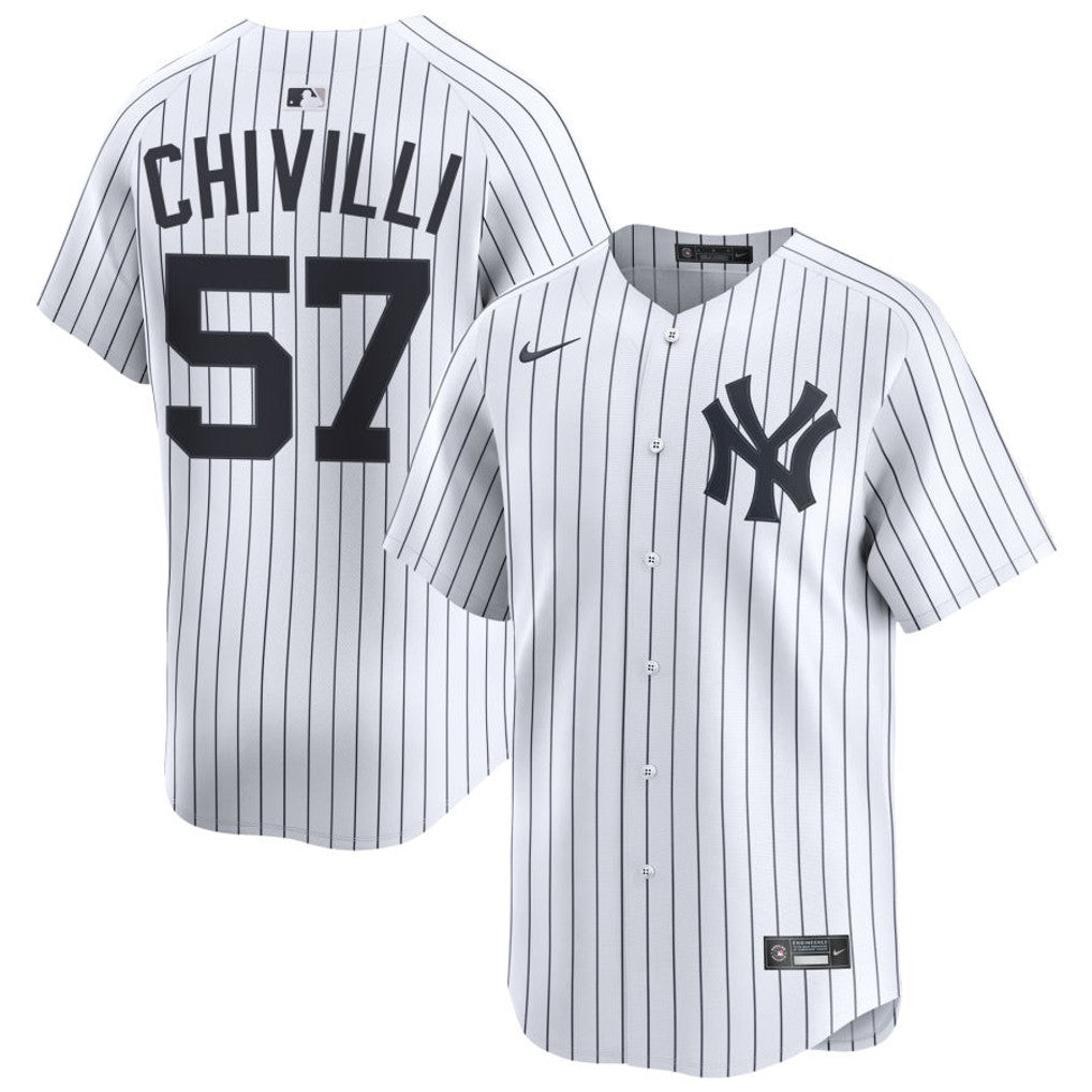 Angel Chivilli New York Yankees 2026 Home Limited Jersey - White