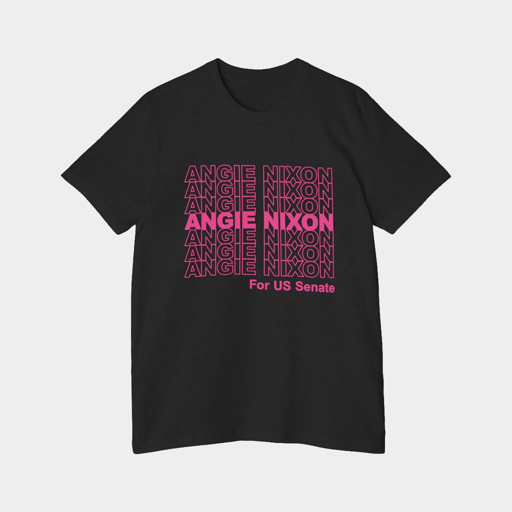 Angie Nixon Merch 2026 Angie For US Senate Repeat T-Shirt Florida Senate Election Clothing