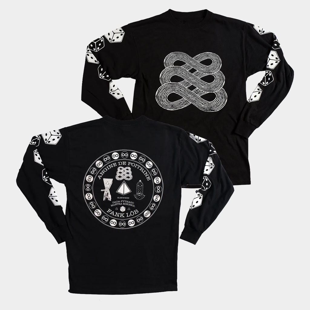 Angine De Poitrine Merch 2026 Fank Lob Long Sleeve Shirt Black Best Gift For Rock Fans