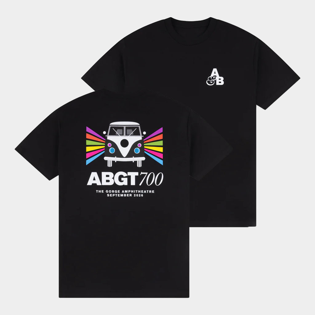 Anjunabeats Merch 2026 ABGT700 Logo T-Shirt Black Best Gifts For Boyfriend