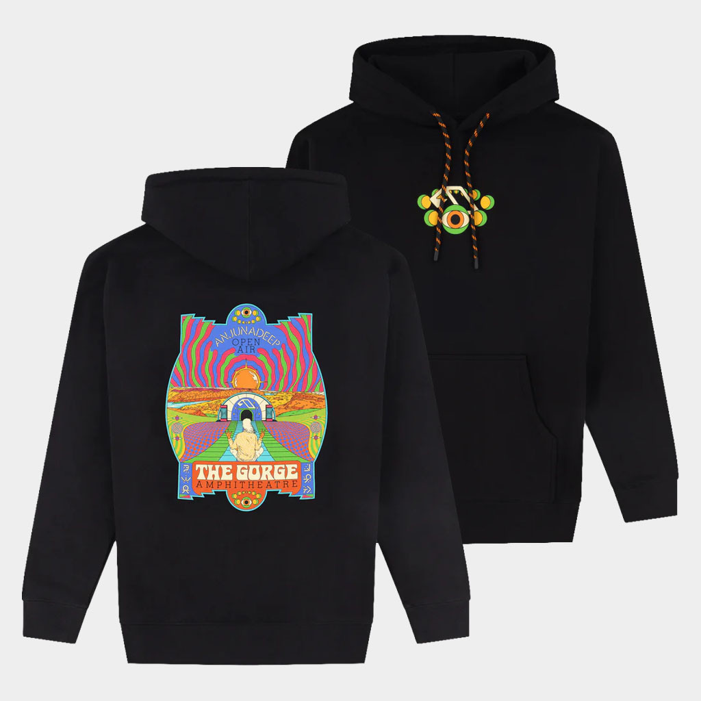 Anjunabeats Merch 2026 Anjunadeep Open Air The Gorge X Andrew McGranahan Hoodie Black