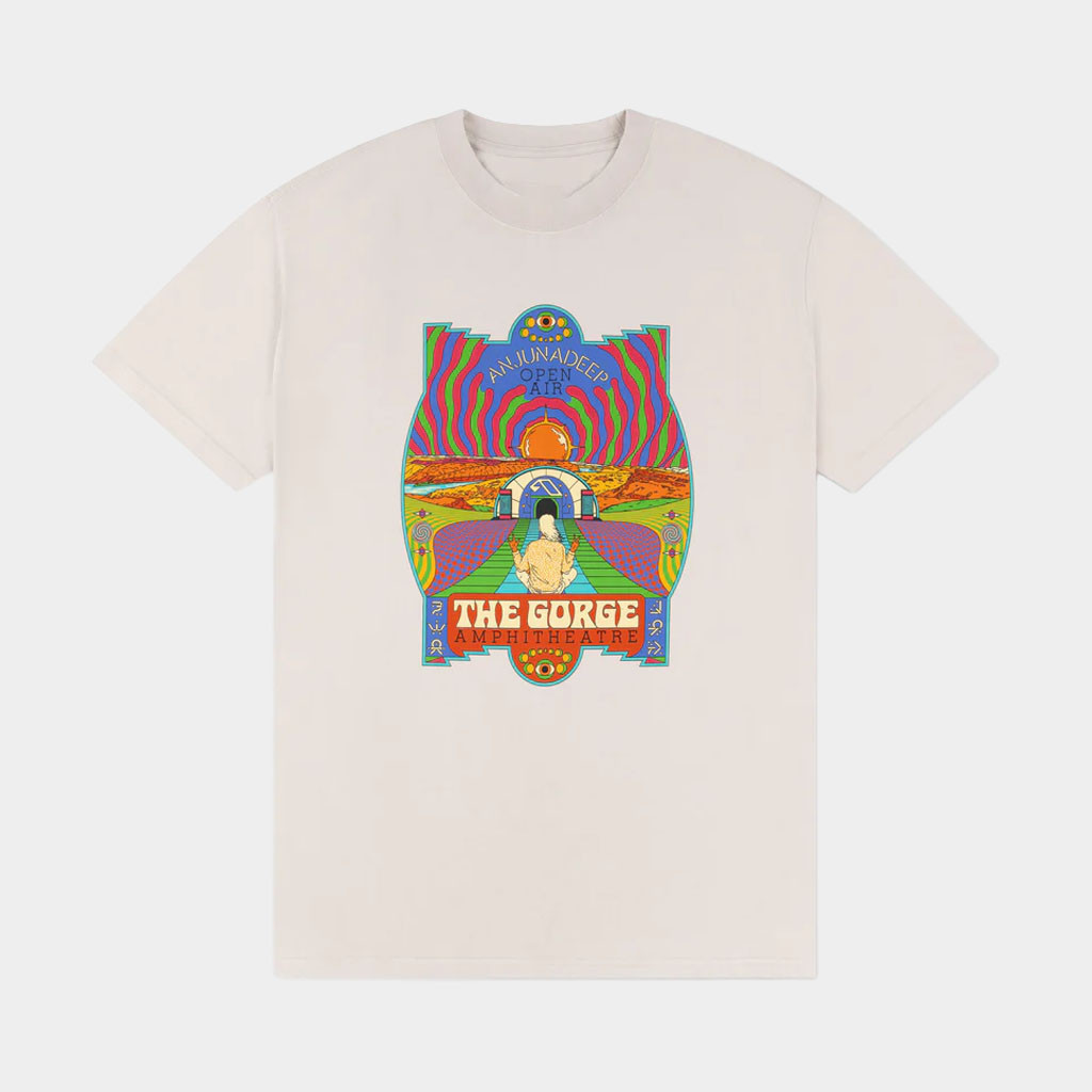 Anjunabeats Merch 2026 Anjunadeep Open Air The Gorge X Andrew McGranahan T-Shirt Fan Apparel