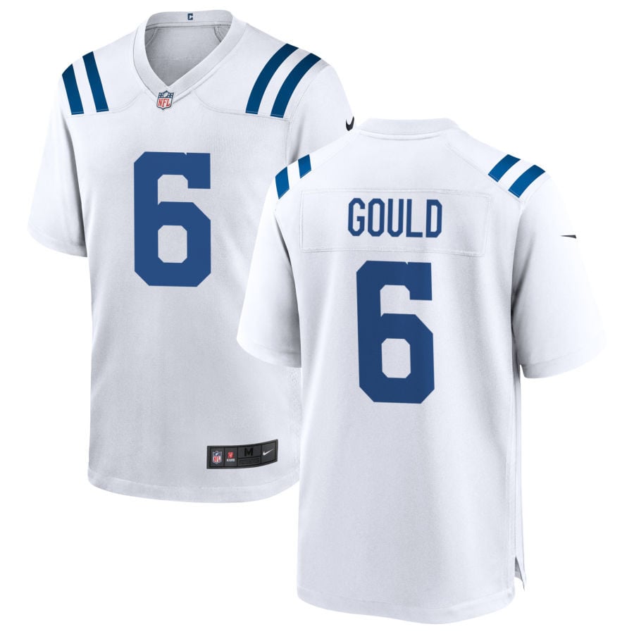 Anthony Gould Indianapolis Colts 2025 Game Jersey - White
