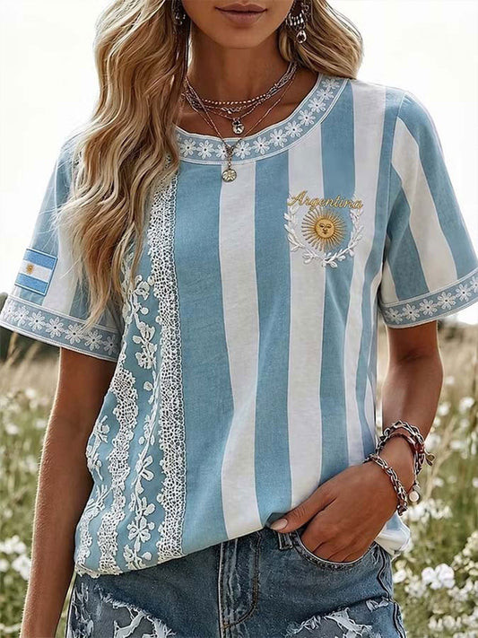 Argentina Football World Cup 2026 T-Shirt Game Day Shirt Argentina Team Merch FIFA Gift For Fan