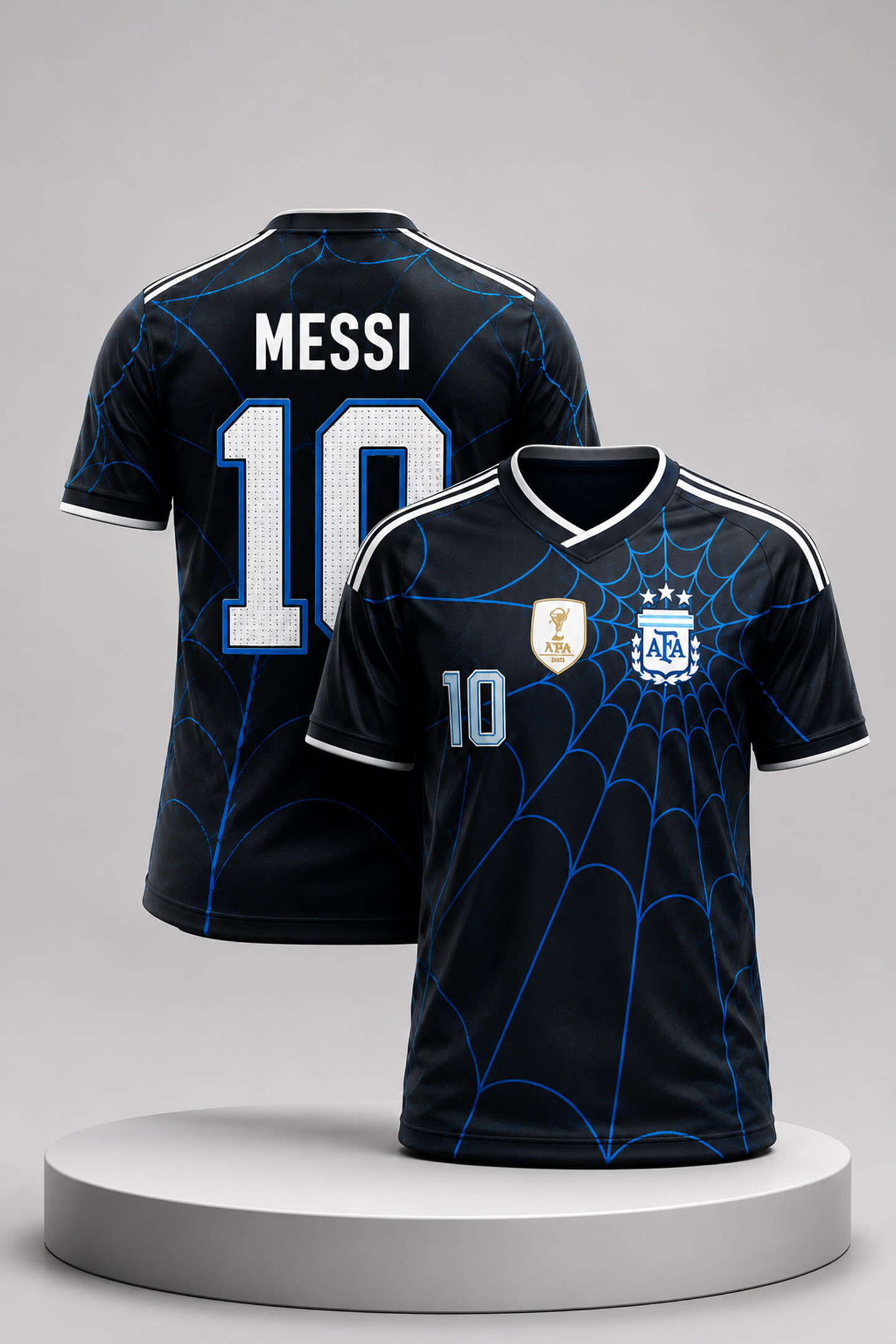 Argentina Messi #10 x Spider Man Jersey Argentina Football FIFA World Cup 2026 Merch Fan Gear