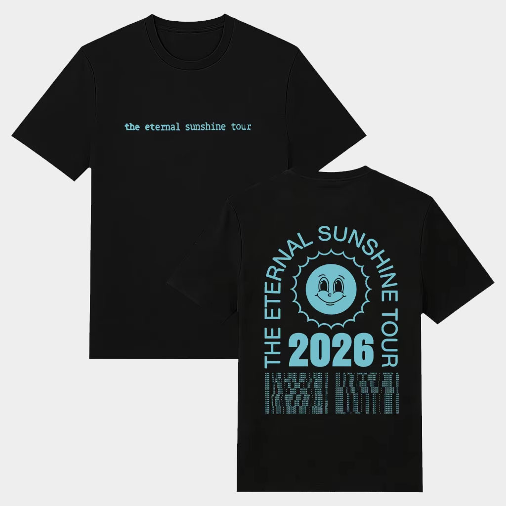 Ariana Grande Merch 2026 Ariana Grande The Eternal Sunshine Tour T-Shirt Music Lover Gifts