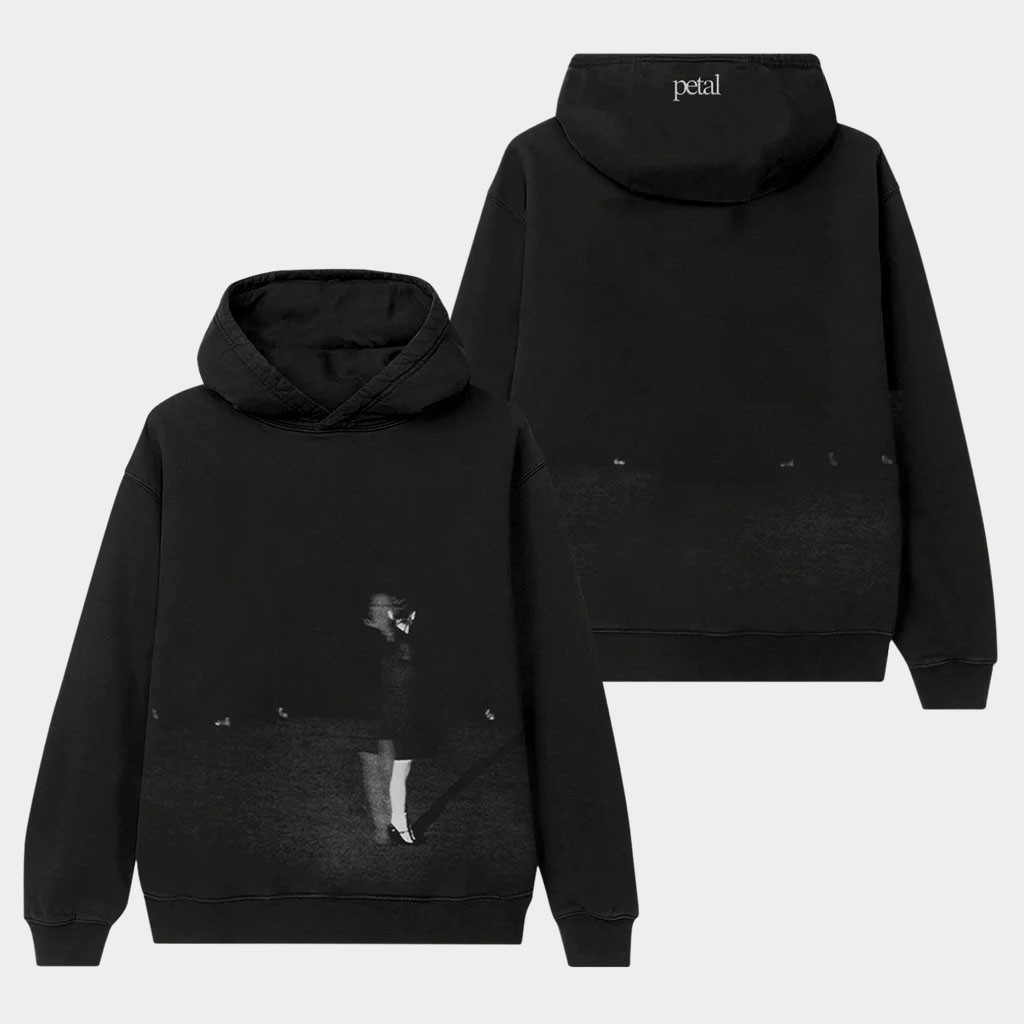 Ariana Grande Merch 2026 Bunnies Hoodie Black Ariana Grande Petal Hoodie Music Fan Gifts