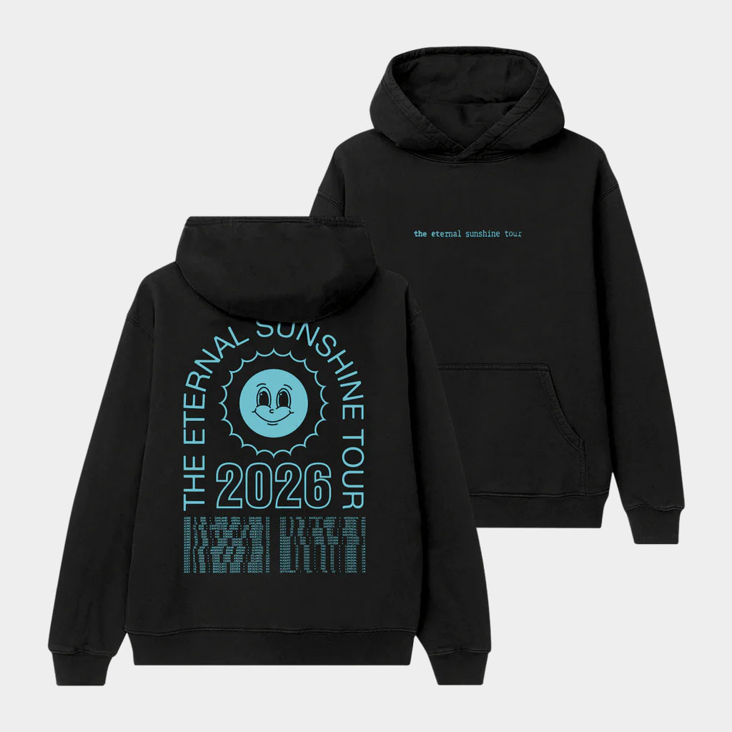 Ariana Grande Merch 2026 The Eternal Sunshine Tour Hoodie Black Gifts For Music Enthusiasts