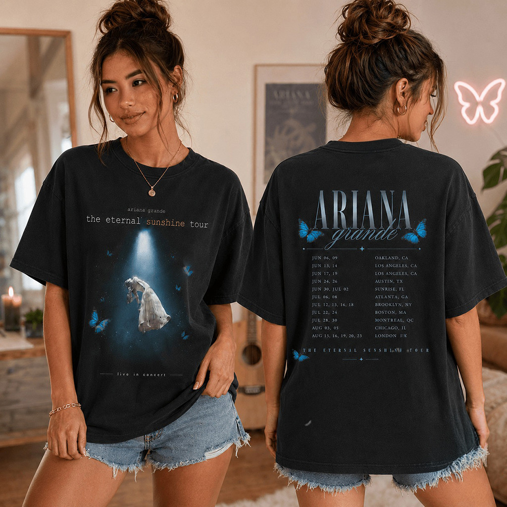 Ariana Grande The Eternal Sunshine Tour T-Shirt 2026 Ariana Grande Merch Gift For Music Lovers