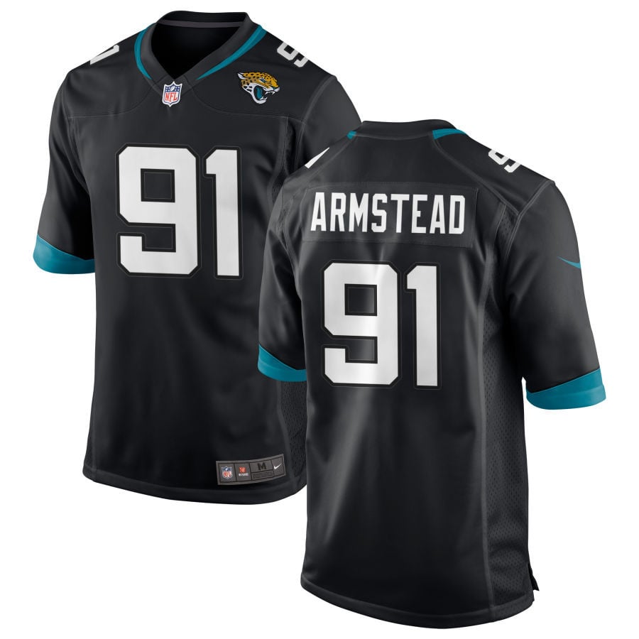 Arik Armstead Jacksonville Jaguars 2025 Game Jersey - Black