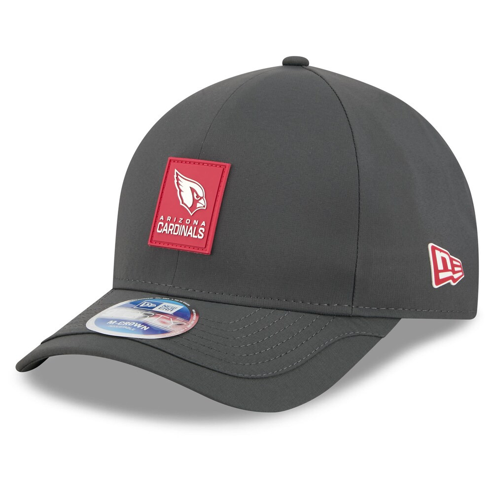 Arizona Cardinals Merch - Men's 2025 Sideline Cold Weather 9FORTY M-Crown Adjustable Hat, Charcoal - New Era - Football Gift Ideas For Men