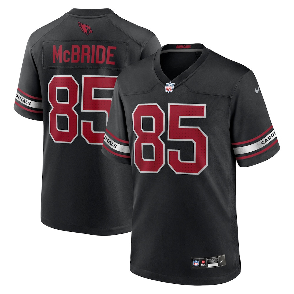 Arizona Cardinals Merch - Men's Trey McBride Alternate Game Jersey, Black - Best Football Gifts For Adults