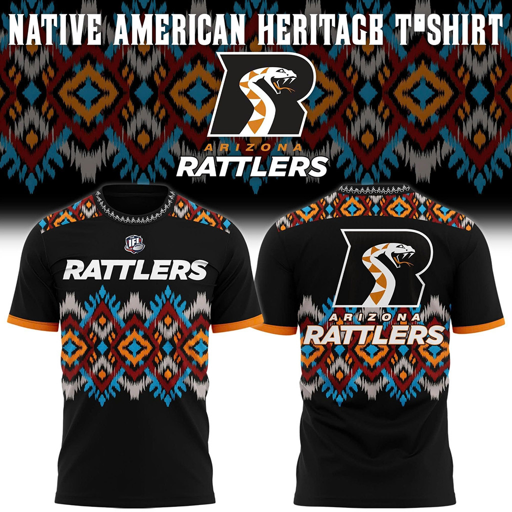 Arizona Rattlers Native American Heritage 2026 Jersey Shirt Arizona Rattlers Merch Gift For Fan