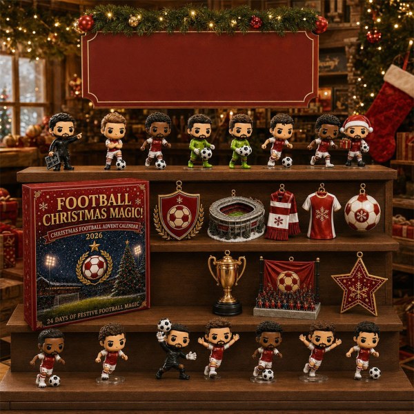Arsenal Come On You Gunners Christmas Advent Calendar Arsenal FC Merch Gift For Soccer Fans - Image 2