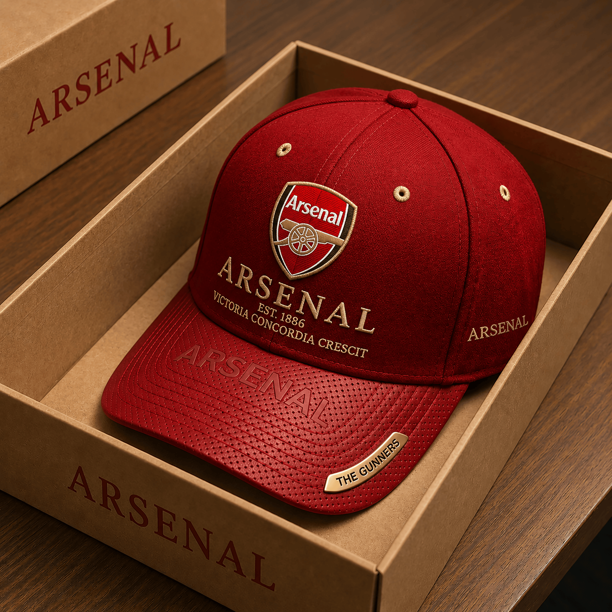 Arsenal Est.1886 The Gunners Classic Cap Arsenal FC Merch Useful Gifts For Brother