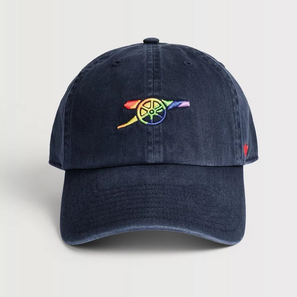 Arsenal Merch 2026 Arsenal 47 LGBTQ Pride Cannon Hat Embroidered Arsenal FC Cap Gifts For Fans