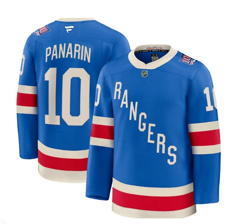 Artemi Panarin New York Rangers 2025 Stitched Limited Jersey - Blue 1 Artemi Panarin New York Rangers 2025 Stitched Limited Jersey - Blue