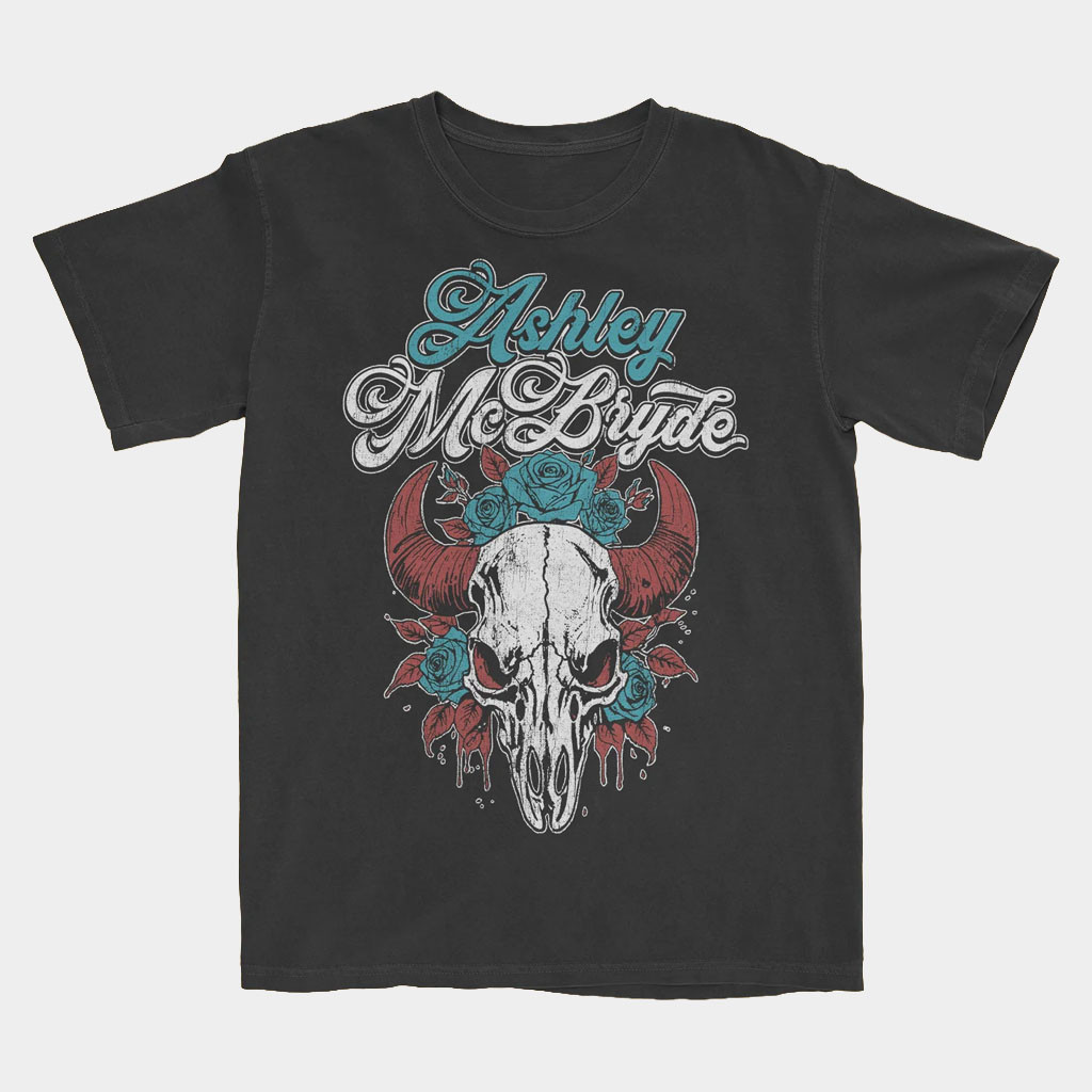 Ashley McBryde Merch 2026 Coal Skull T-Shirt Present For Country Music Fans
