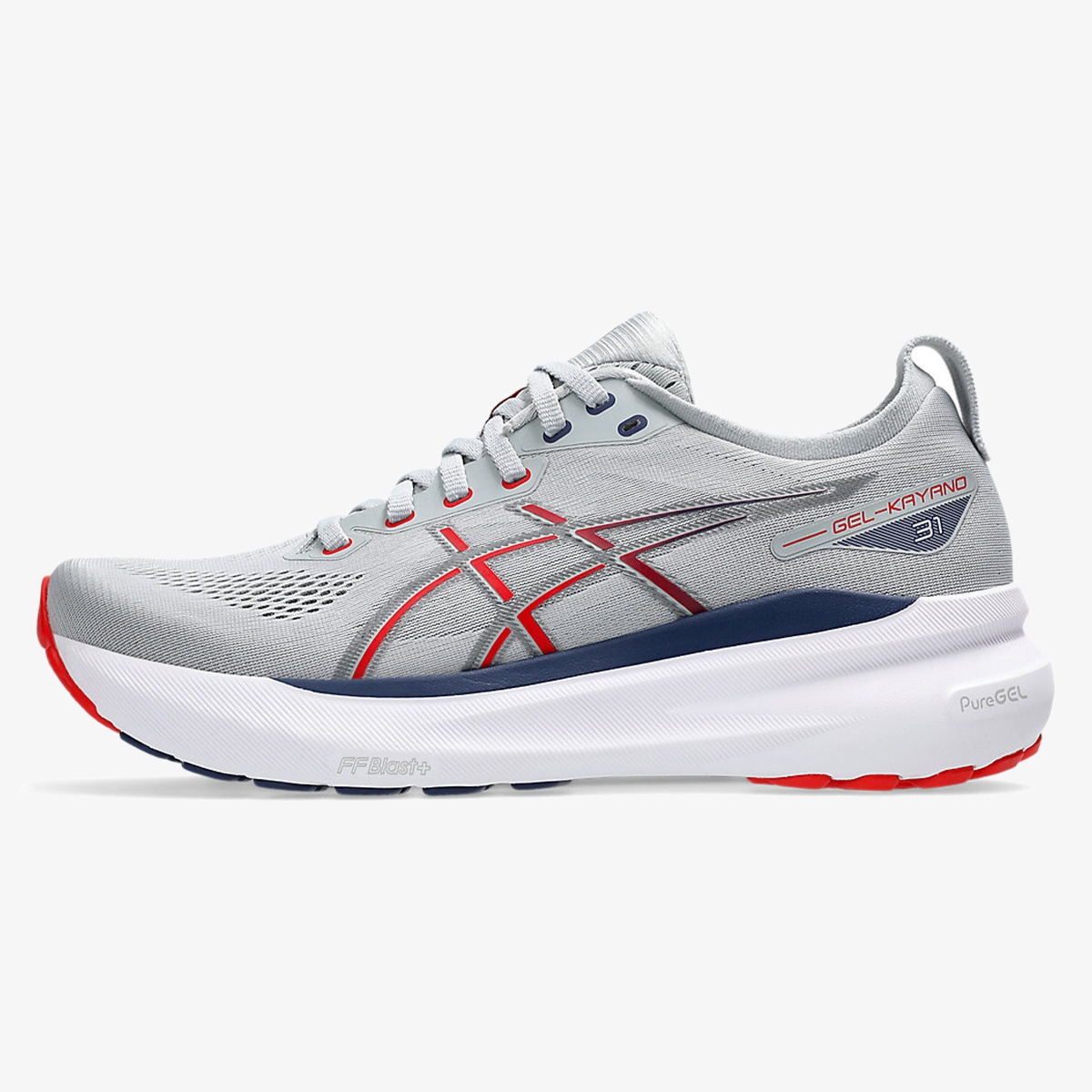 ASICS Gel Kayano 31 'Piedmont Grey Fiery Red'