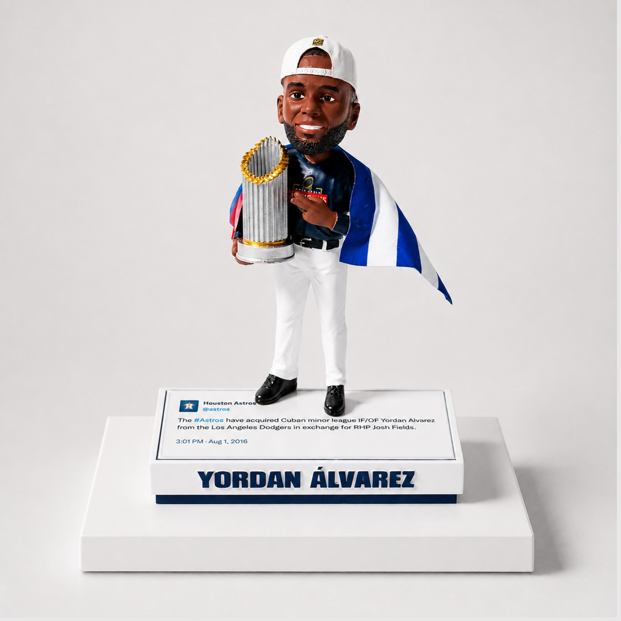 Astros Yordan Alvarez Bobblehead 2026 Houston Astros Merch Present For Baseball Fans