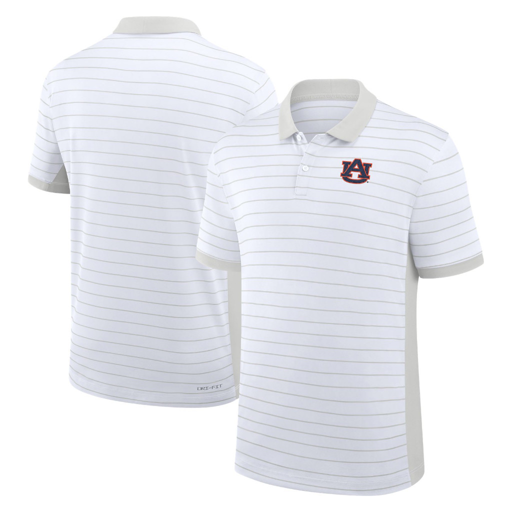 Auburn Tigers Merch 2026 Auburn Tigers Victory Stripe Polo Shirt Top Father's Day Gifts