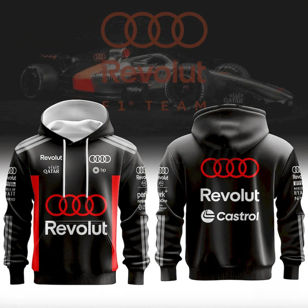 Audi Revolut F1 Racing Team 2026 Hoodie Audi Revolut F1 Merch Gift For Him