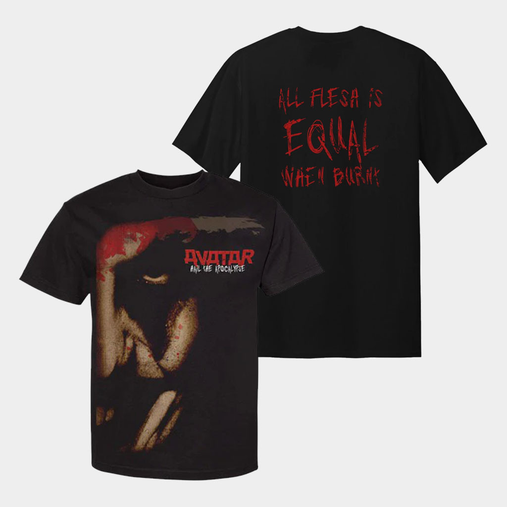 Avatar Metal Merch 2026 Hail The Apocalypse Face T-Shirt Gifts For Band Fans
