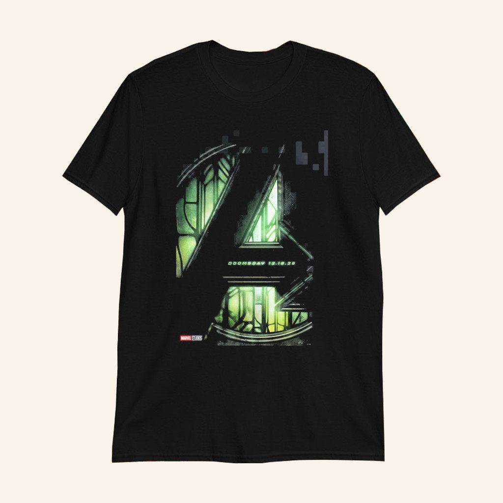 Avengers Doomsday In Theaters On December 18 2026 T-Shirt Avengers Merch Gifts For Marvel Fans