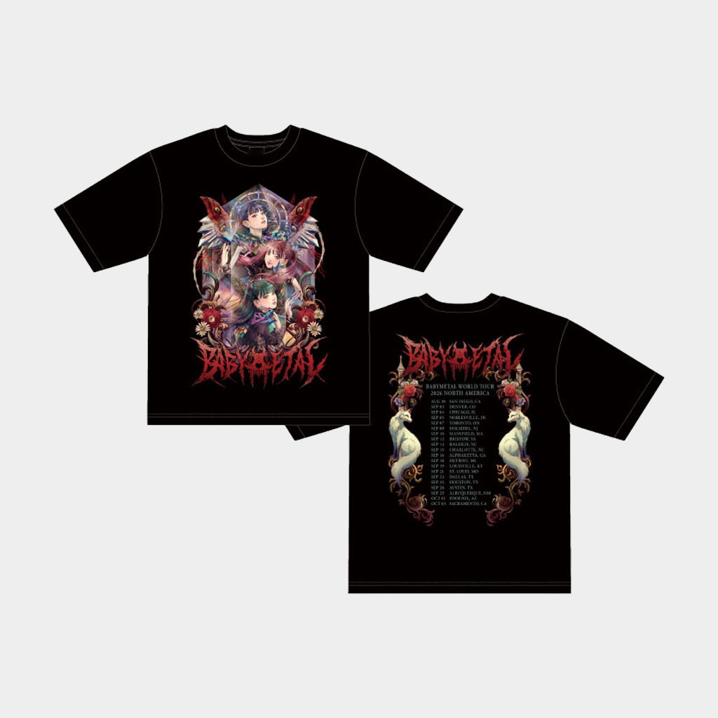 Babymetal Merch 2026 Metamorphosis T-Shirt Babymetal Tour Merch Gift For Music Fans