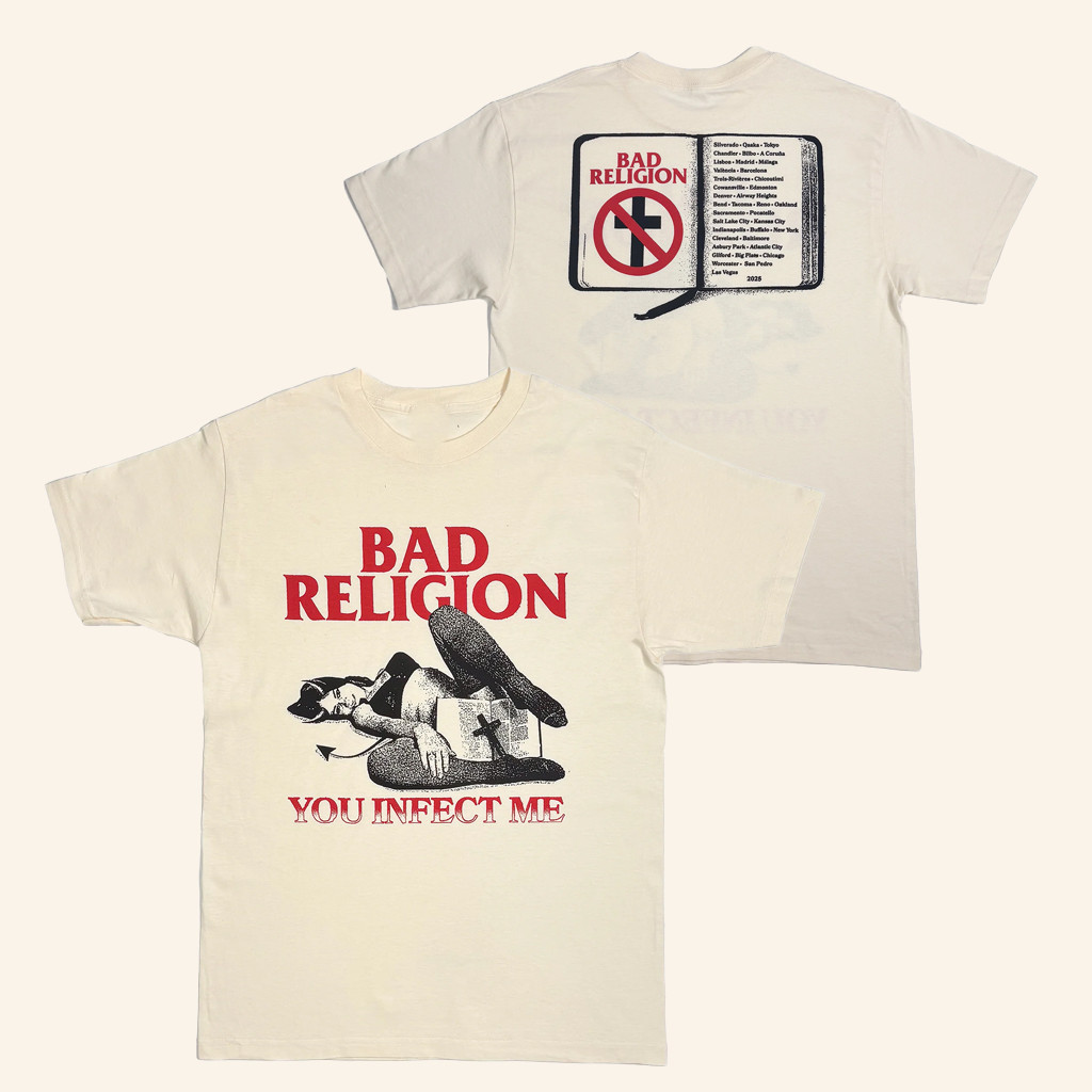 Bad Religion Merch Bad Religion You Infect Me 2025 Tour T-Shirt Best Gifts For Girlfriend