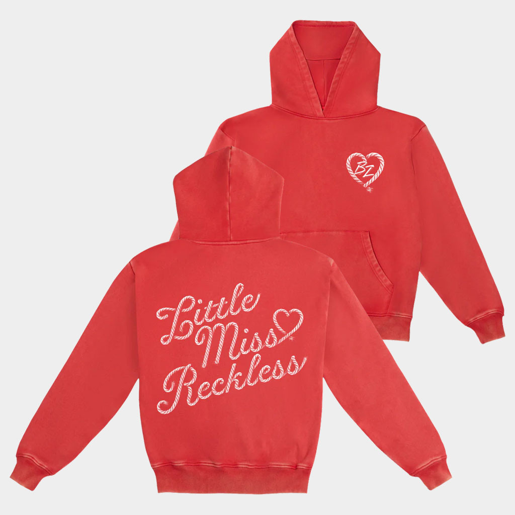 Bailey Zimmerman Merch 2026 Little Miss Reckless Vintage Hoodie Music Gift Ideas For Guys