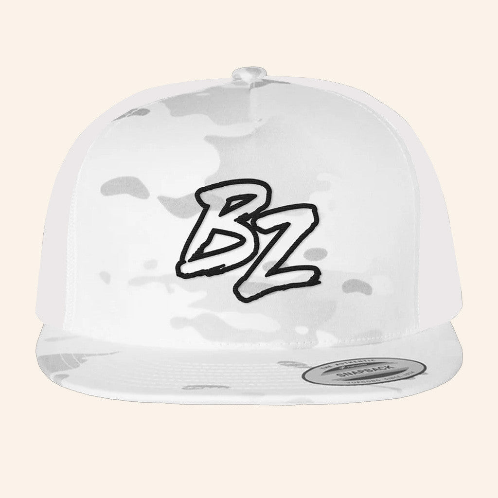 Bailey Zimmerman Merch Tour 2025 BZ White Camo Hat Snapback Best Gifts For Husband