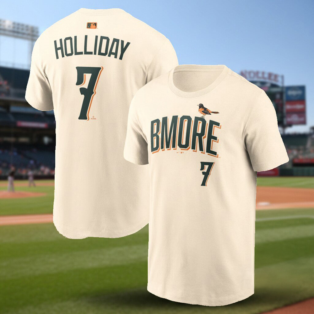 Baltimore Orioles 2026 City Connect Jackson Holliday T-Shirt Baltimore Orioles Merch Fan Gifts