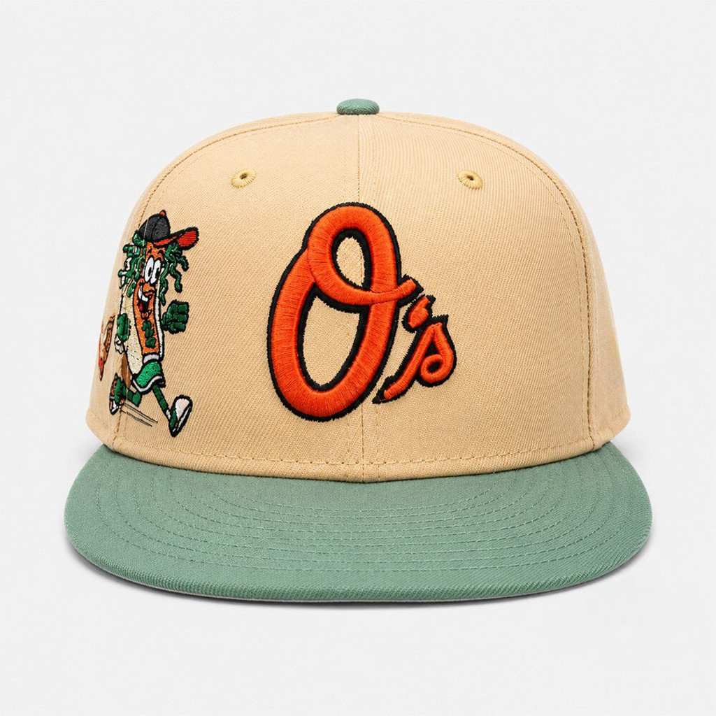 Baltimore Orioles Hot Dog Running Snapback Hat 2026 Baltimore Orioles Merch Baseball Fan Gifts