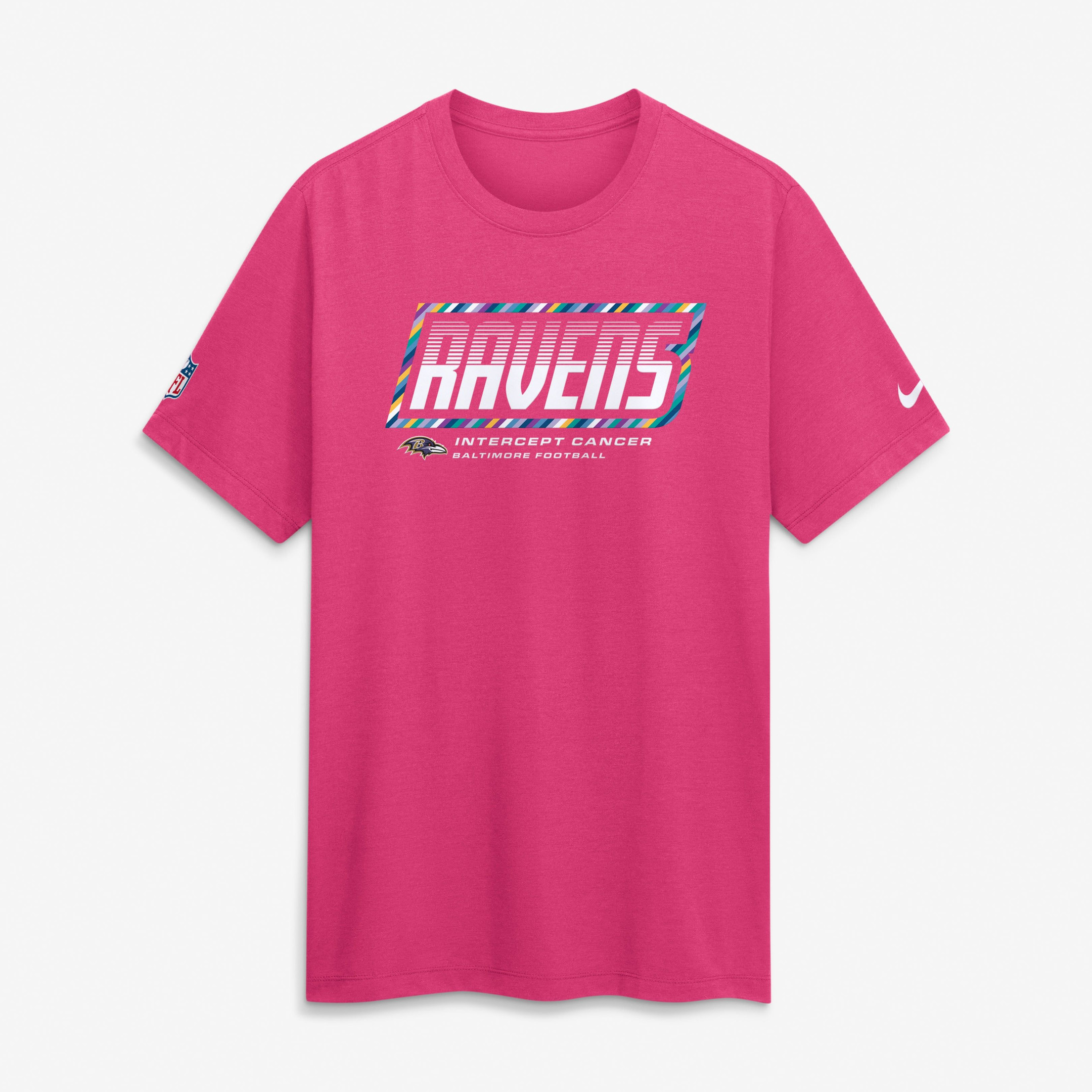 Baltimore Ravens NFL Crucial Catch Merch 2026 Tri-Blend Tee Gifts For American Football Fans