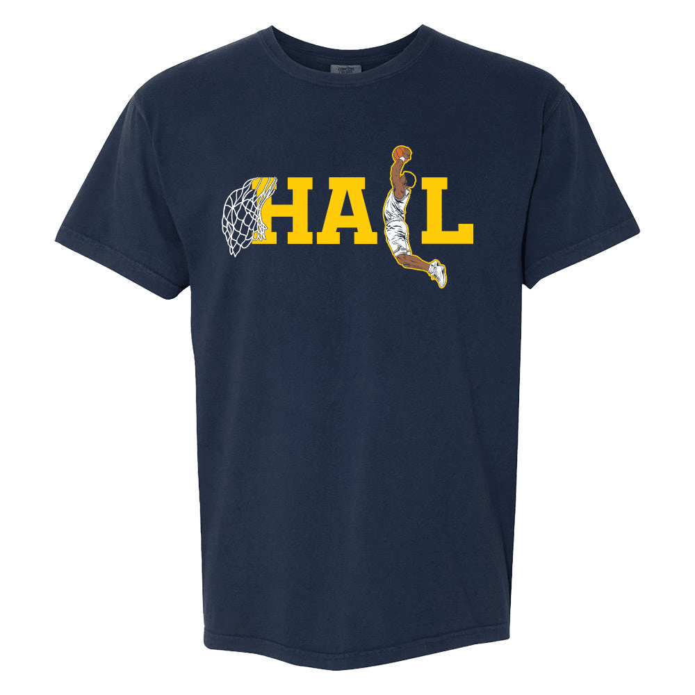 Barstool Michigan Merch Hail Dunk Shirt Michigan National Champions T-Shirt 2026 Basketball Fan Gift