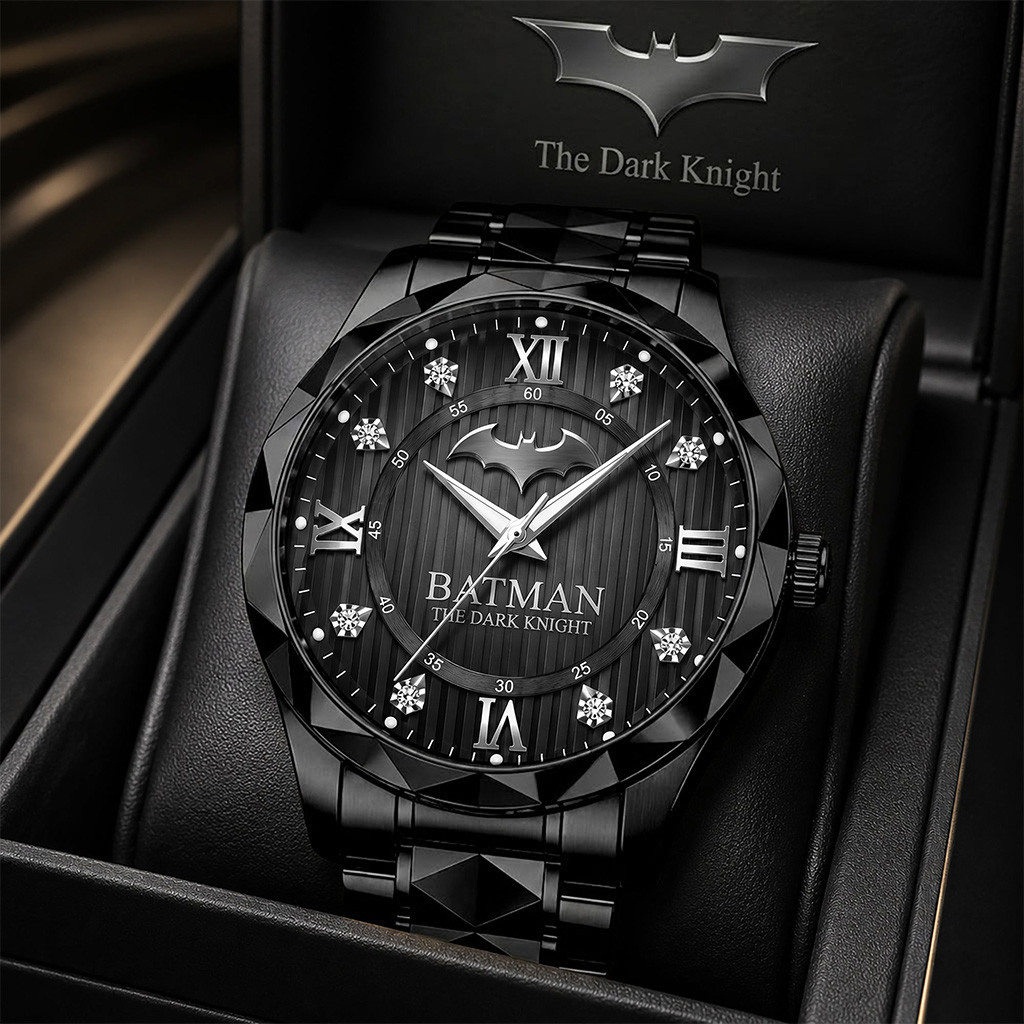 Batman The Dark Knight Luxury Alloy Charley Watch Batman Merch Husband Gifts