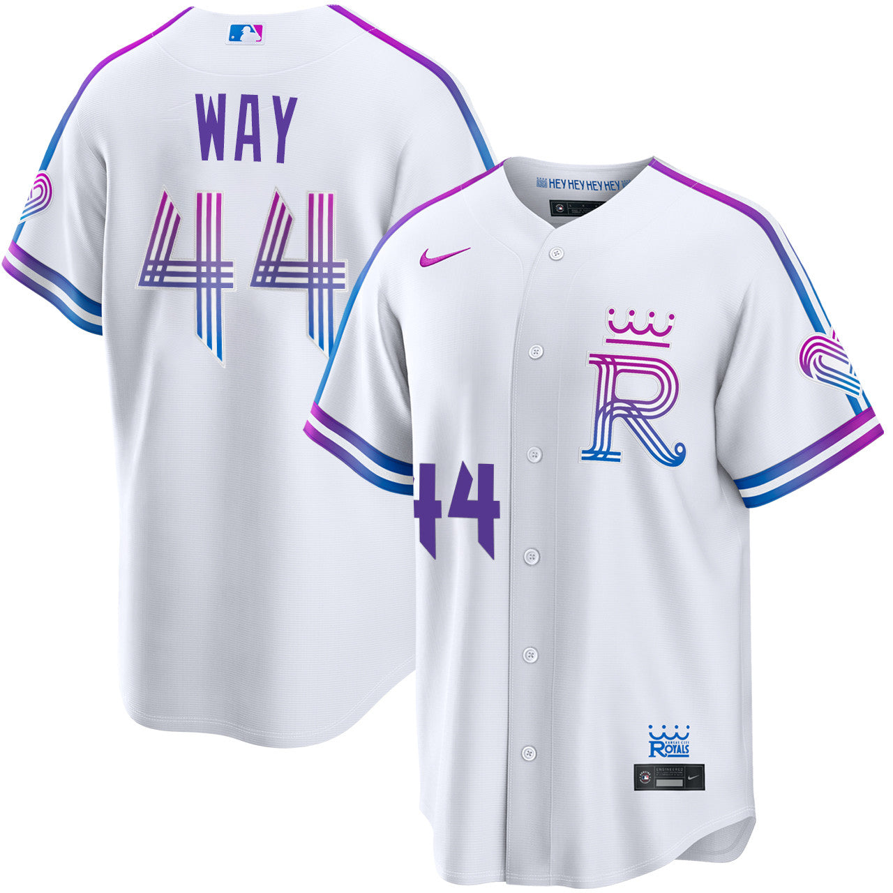 Beck Way Kansas City Royals 2026 City Connect Jersey - White