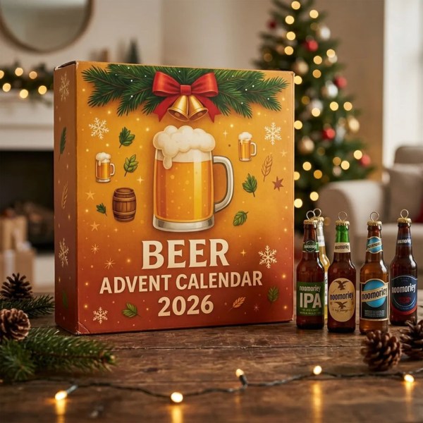 Beer Advent Calendar 2026 Christmas Ornaments Xmas Gift For Beer Lovers Gift For Dad - Image 2